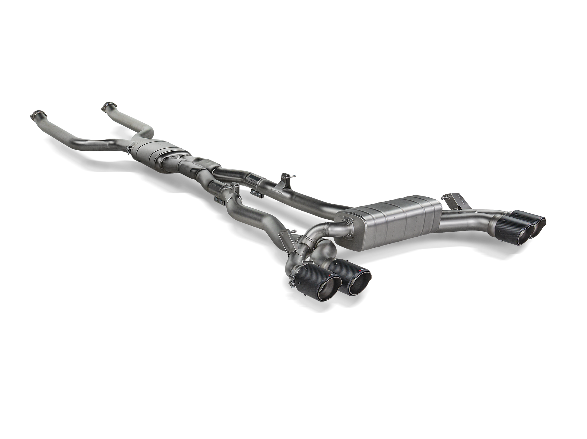 Akrapovic 2024+ BMW M5 (G90,G99) Evolution Catback Exhaust - Titanium (Requires Tips)