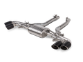 Akrapovic 2020-23 BMW X5M (F95)/X6M (F96) Slip-On Line (Titanium) w/Carbon Fiber Titanium Tips