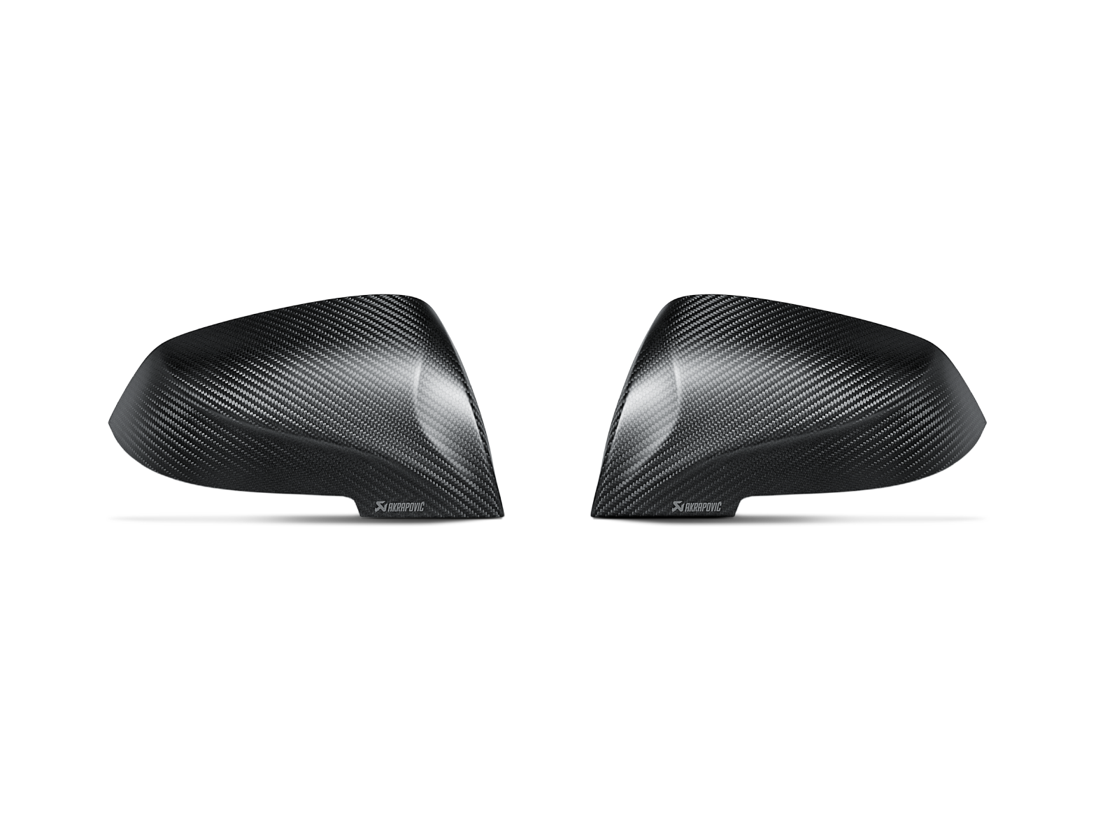Akrapovic 2016+ BMW M2 (F87) Carbon Fiber Mirror Cap Set - Matte