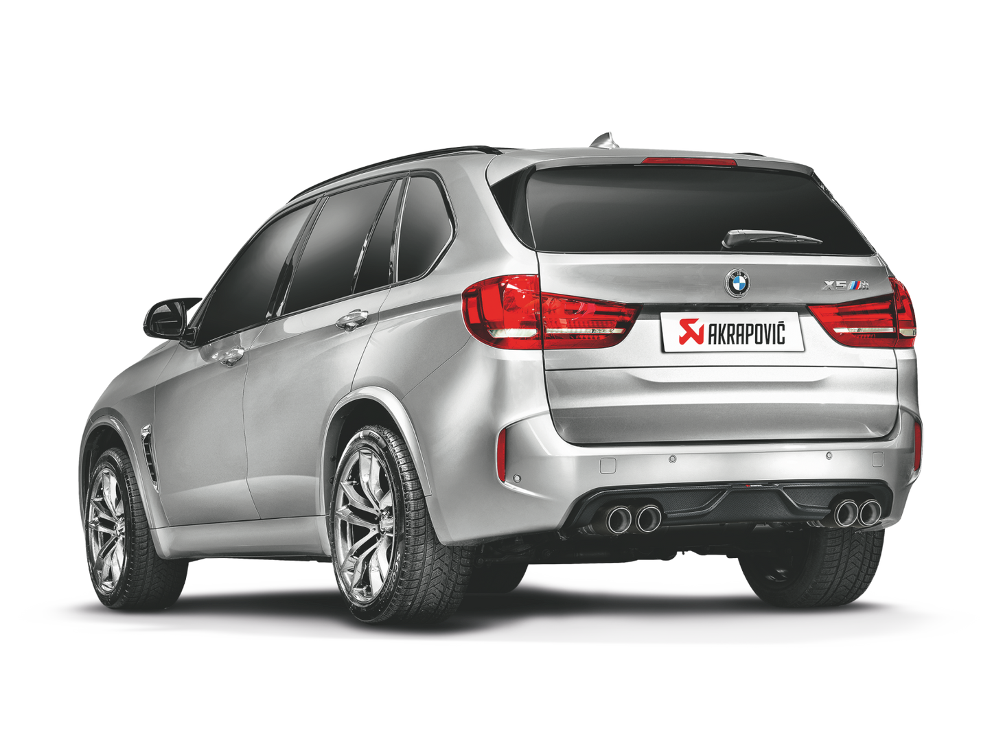 Akrapovic 15-17 BMW X5M (F85) Rear Carbon Fiber Diffuser - Matte
