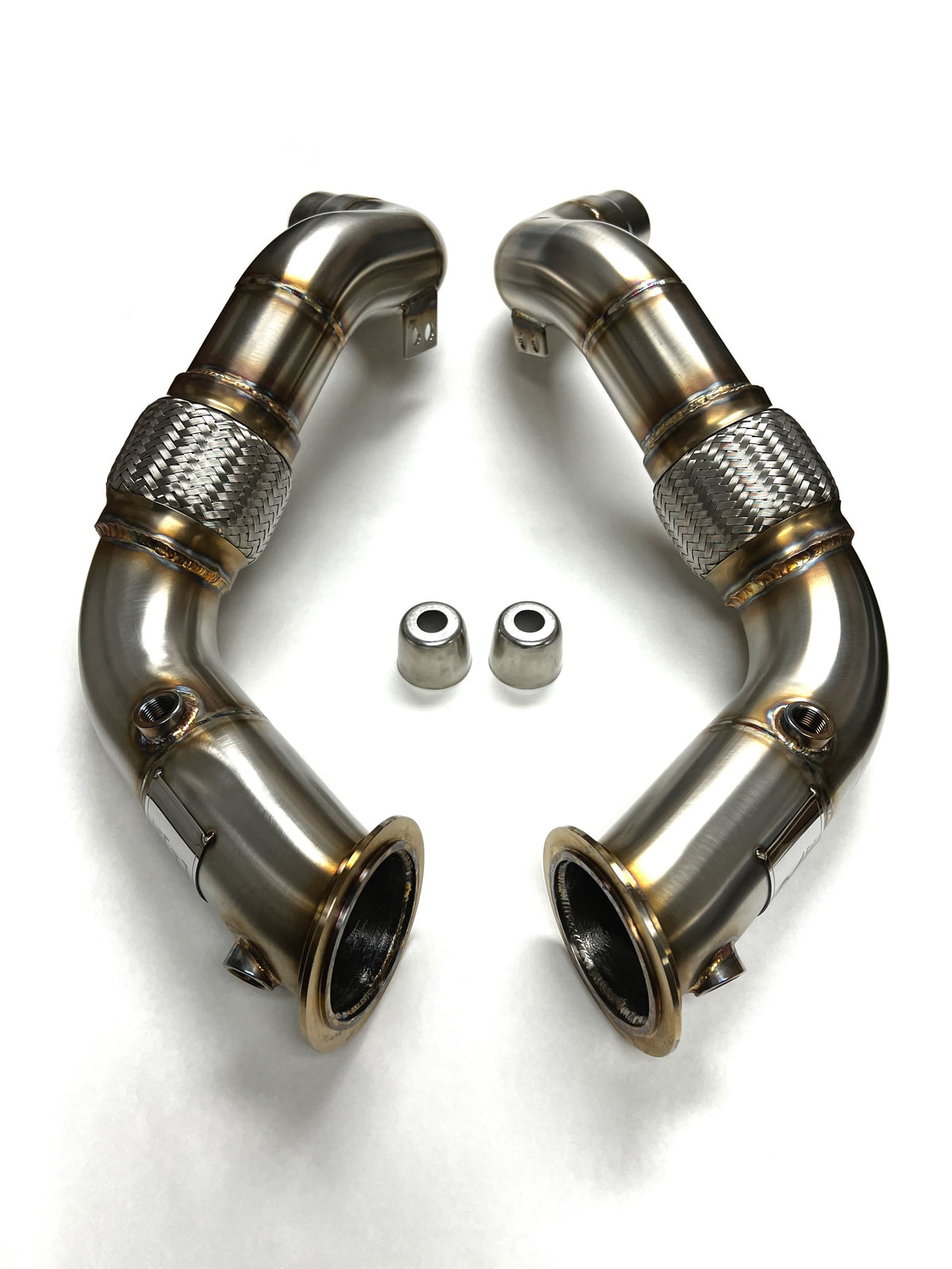 Competition Series Catless Downpipes for 2011-17 550i/650i/750i/X5 50i/X6 50i N63 Engine
