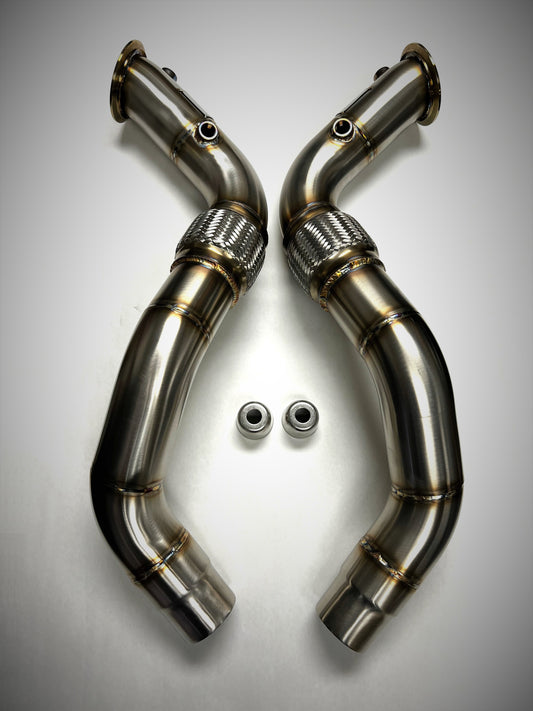 Evolution Racewerks N63 Downpipes BMW M550i M850i 750i X5 M50ix G30 G15