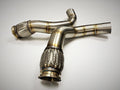 Evolution Racewerks Secondary Race Downpipes BMW X5M/X6M S63 F95/F96 2020-2022