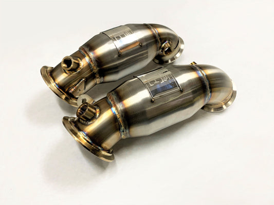 Sports Series High Flow Catted Primary Downpipe 2018-23 M5/M8 S63M Engine