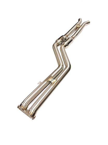 Sports Series Resonated Mid Pipes 2020+ X3M & X4M S58 Engine