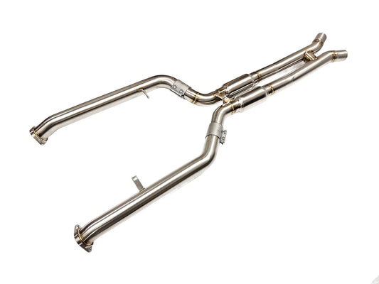 Sports Series Resonated Mid Pipes 2023+ M2 S58 Engine