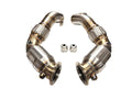 Evolution Racewerks Sport Series High Flow Catted Downpipes for 2011-17 550i/650i/750i/X5 50i/X6 50i N63 Engine