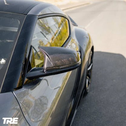 TRE Pre-Preg Carbon Fibre M Style Mirror Covers Toyota Supra MK5 A90/A91