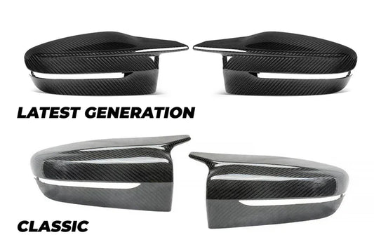 TRE Pre-preg Carbon Fibre M Style Mirror Covers BMW 220i G42, 330i G20, 440i G22