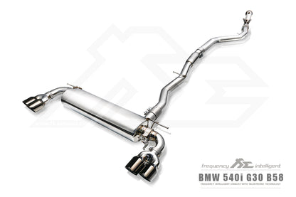 Fi Exhaust Valved Catback Exhaust BMW G30/G31 540i B58