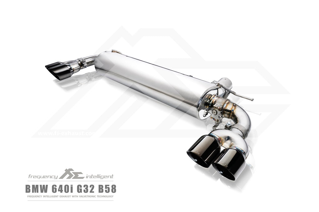 Fi Exhaust Valved Catback Exhaust BMW G32 640i GT B58