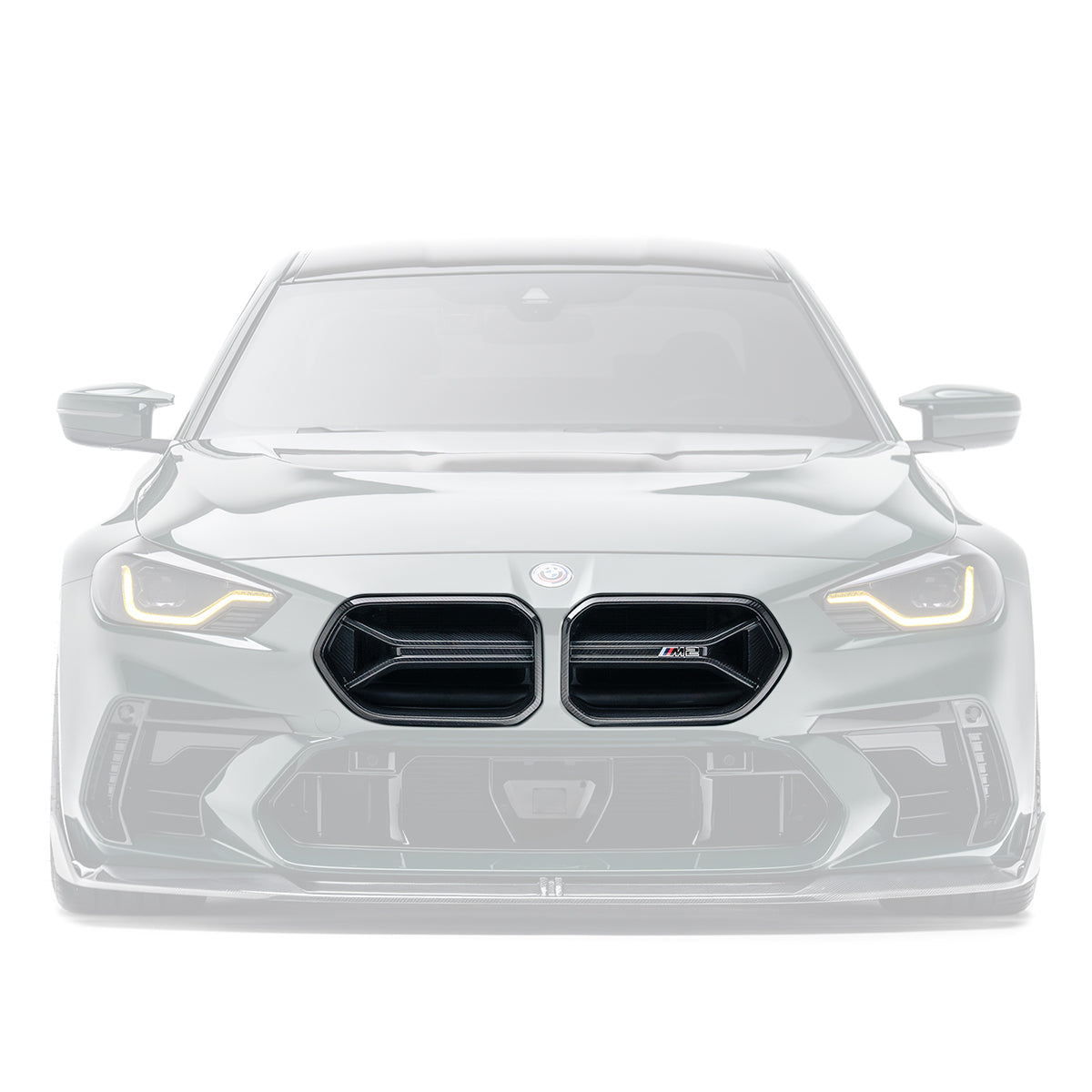 BMW G87 M2 Prepreg Carbon Fiber Grille (ADRO Bumper)