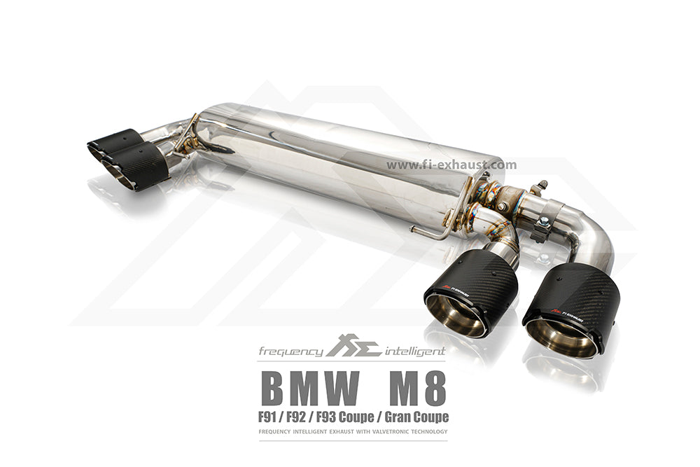 Fi Exhaust Valved Catback Exhaust BMW M8 F91/F92/F93 S63