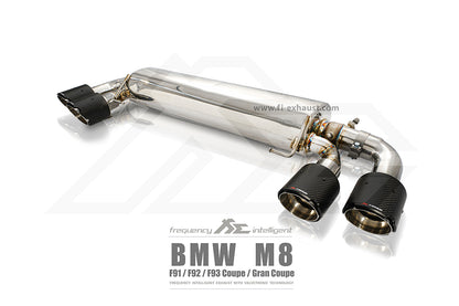 Fi Exhaust Valved Catback Exhaust BMW M8 F91/F92/F93 S63