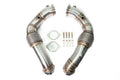ARM Motorsports Catless Downpipes BMW 550/750 N63 2-Bolt Flange
