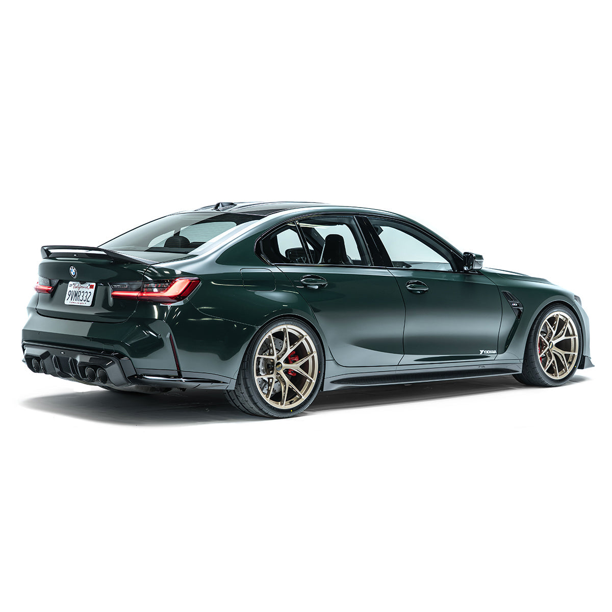 BMW G80 M3 Prepreg Carbon Fiber Side Skirts V2