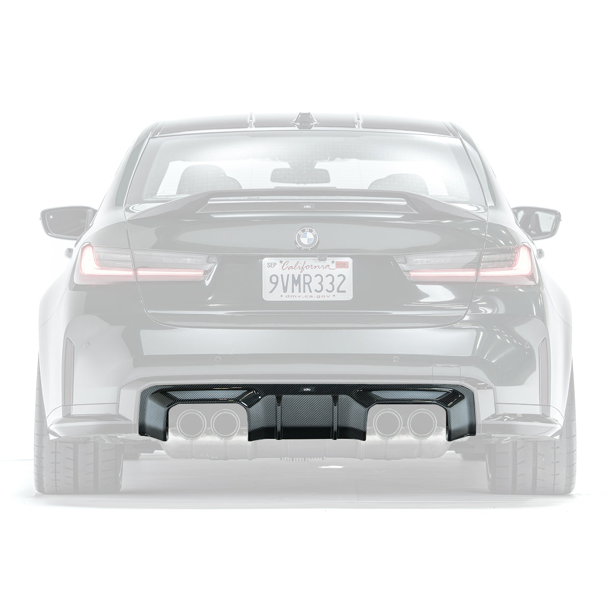 BMW G8X M3/M4 Prepreg Carbon Fiber Rear Diffuser V2