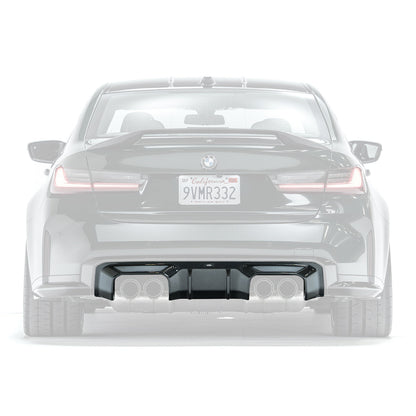 BMW G8X M3/M4 Prepreg Carbon Fiber Rear Diffuser V2