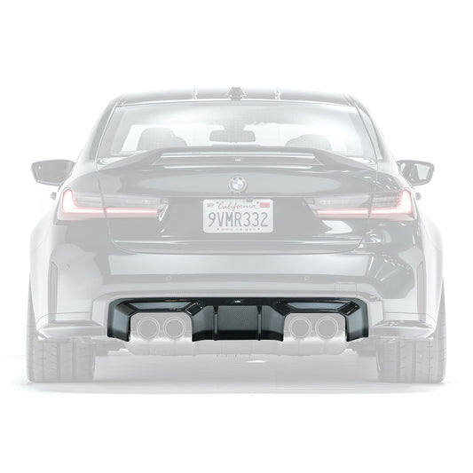 BMW G8X M3/M4 Prepreg Carbon Fiber Rear Diffuser V2