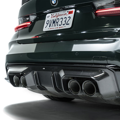 BMW G8X M3/M4 Prepreg Carbon Fiber Rear Diffuser V2