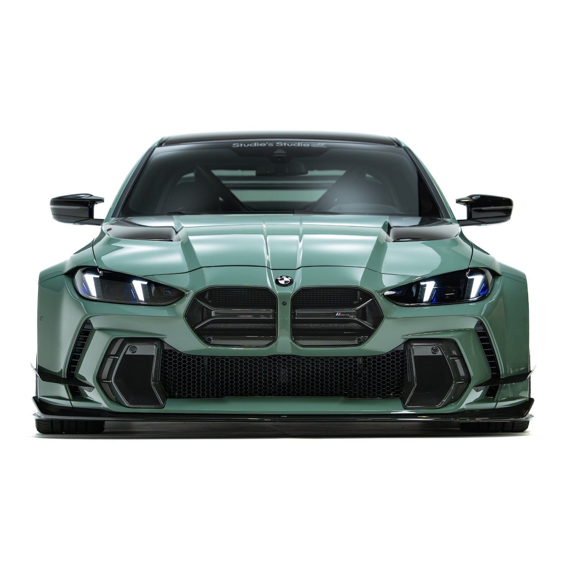 BMW G8X M3/M4 Prepreg Carbon Fiber Grilles (ADRO Bumper V2)