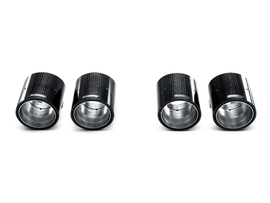 Akrapovic 07-13 BMW M3 (E90/E92/E93) Tail Pipe Set (Carbon)