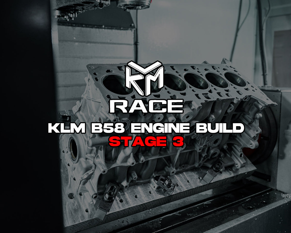 KLM Gen 1 B58 Stage 3 Engine Build (1,300 WHP)