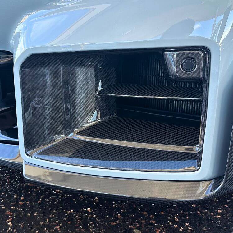 CarBahn Carbon Fiber Front Bumper Ducts (Set of 2) BMW G87 M2