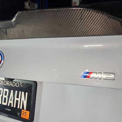 CarBahn Carbon Fiber Rear Spoiler BMW G87 M2 & M240i G42