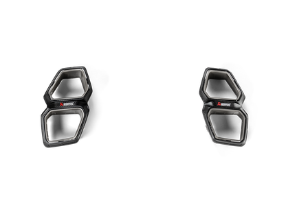 Akrapovic 23-24 BMW XM (G09) TwinPower Turbo V8 Hybrid Slip-On Race Line (Titanium) w/ Carbon Tips