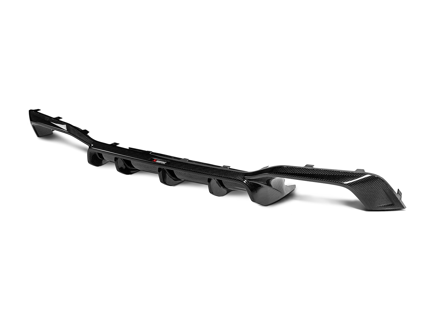 Akrapovic 2019+ BMW X4M Rear Carbon Fiber Diffuser - High Gloss