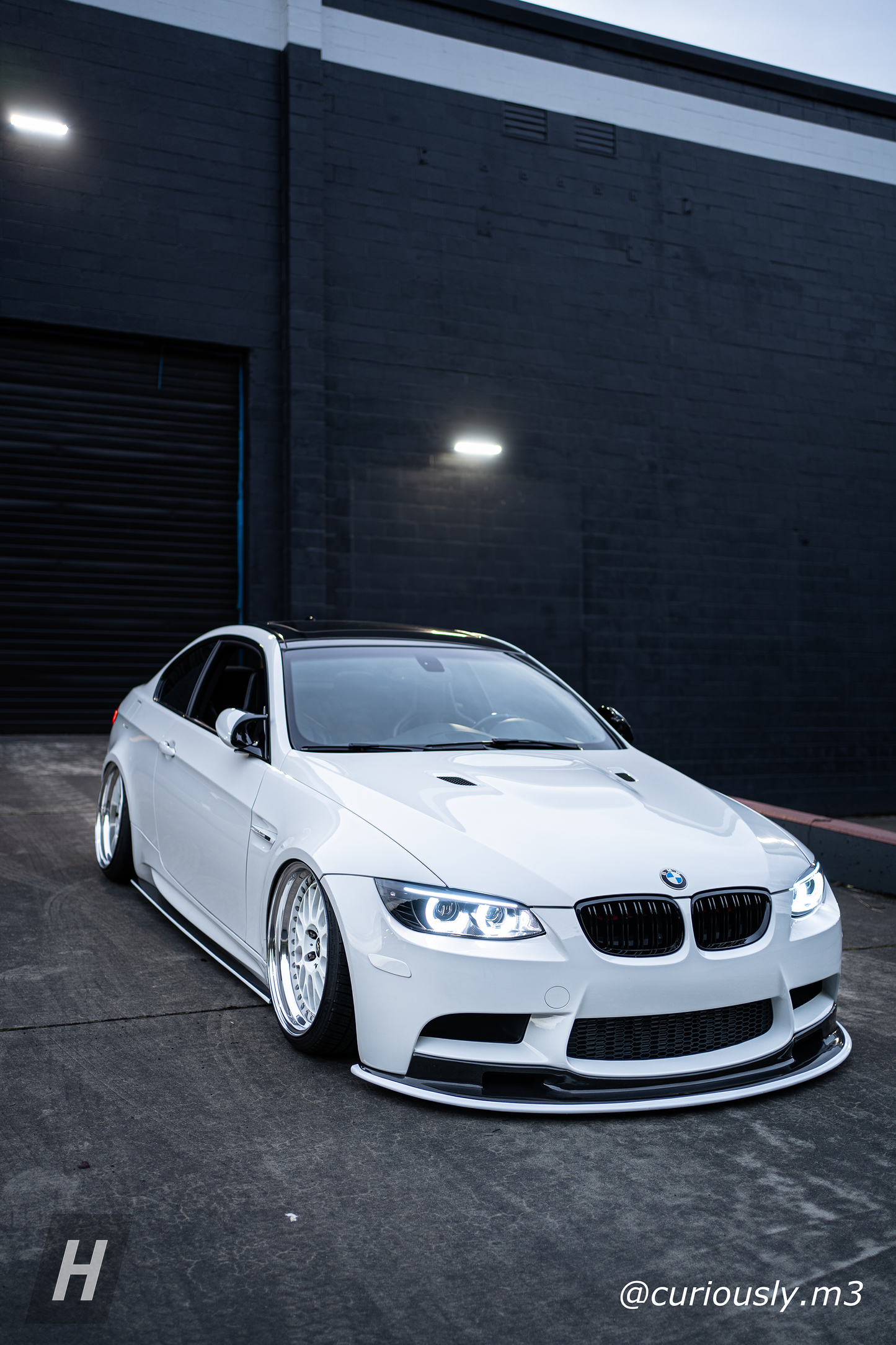Horizon Motorsport AK1 Carbon Fiber Front Lip BMW E9X M3