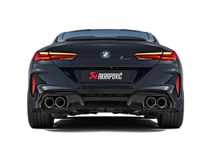 Akrapovic 2020 BMW M8/M8 Competition (F91/F92) w/OPF/GPF Slip-On Line (Titanium) w/Carbon Tips