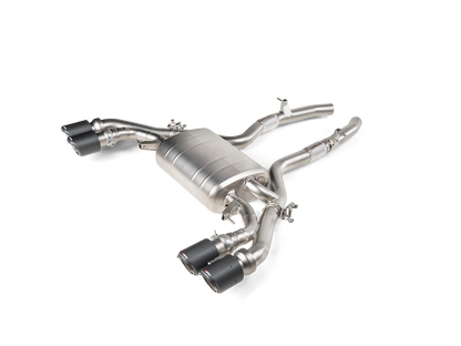 Akrapovic 19-20 BMW X3 M/X4 M (F97/F98) Slip-On Line (Titanium) (Req. Tips)