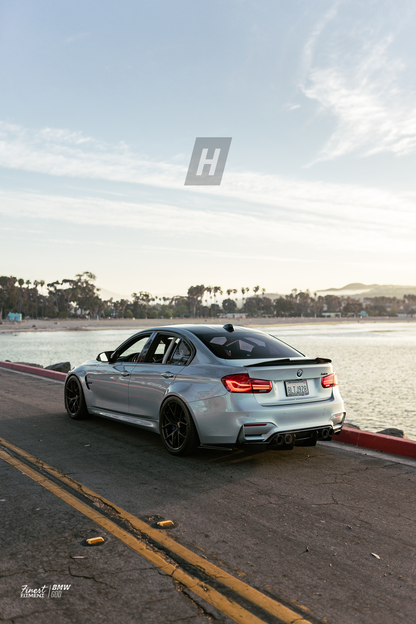 Horizon Motorsport P Style V2 Dry Carbon Fiber Trunk Lip Spoiler BMW F80 M3 | F30 3-SERIES