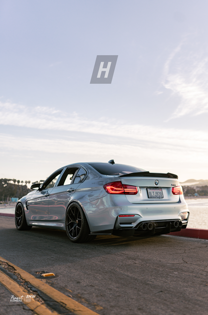 Horizon Motorsport P Style V2 Dry Carbon Fiber Trunk Lip Spoiler BMW F80 M3 | F30 3-SERIES