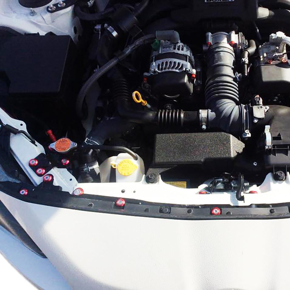 ZSPEC Stage-2 Dress Up Bolts Fastener Kit for Scion FRS Subaru BRZ Toyota GT86 Stainless & Billet