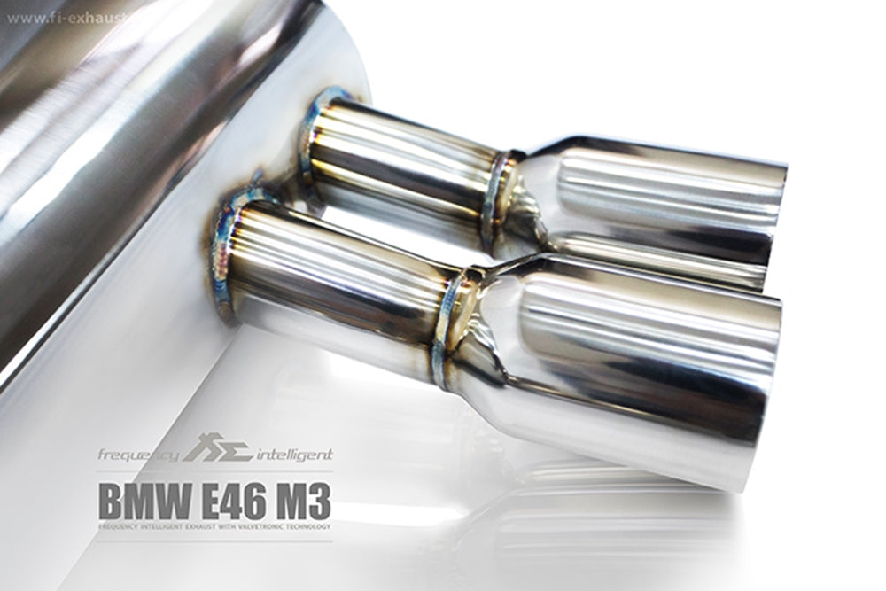 Fi Exhaust Valved Catback Exhaust BMW M3 E46 S54