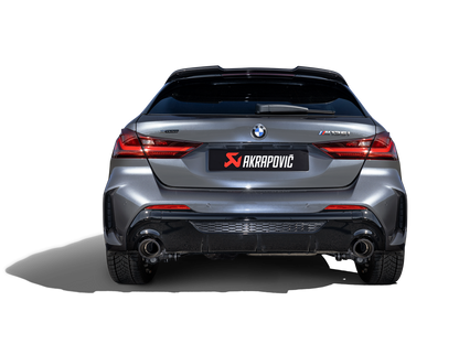 Akrapovic 2020+ BMW M135i / 2020 X2 M35i / Mini Clubman All4 Slip-On Line (Titanium) w/Carbon Tips