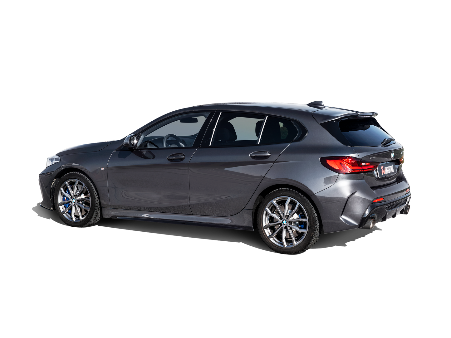 Akrapovic 2020+ BMW M135i / 2020 X2 M35i / Mini Clubman All4 Slip-On Line (Titanium) w/Carbon Tips