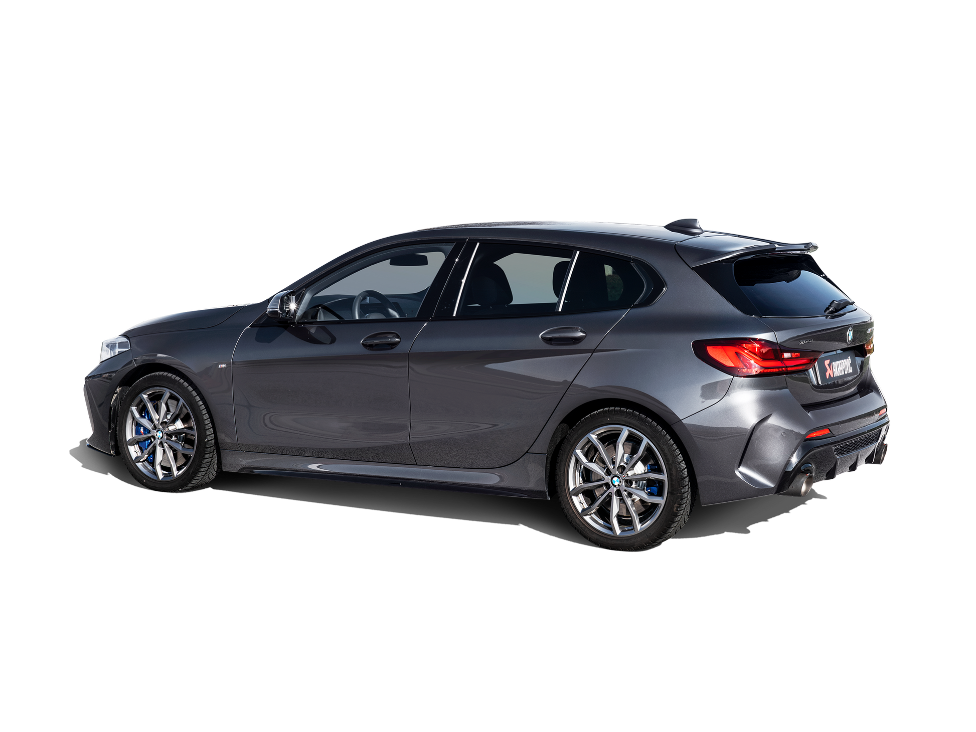Akrapovic 2020+ BMW M135i / 2020 X2 M35i / Mini Clubman All4 Slip-On Line (Titanium) w/Carbon Tips