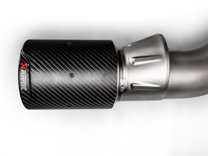 Akrapovic 2018 BMW M240i (F22/F23) Slip-On Race Line (Titanium) w/ Titanium Tips