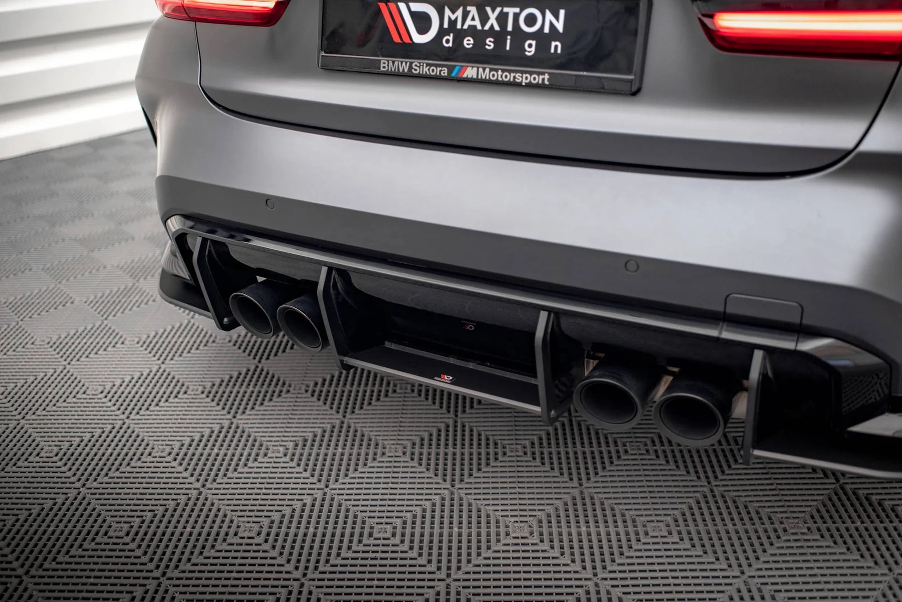 Maxton Designs Street Pro Rear Diffuser BMW M3 G80 BMW M3 M4 | G80 G82 ...