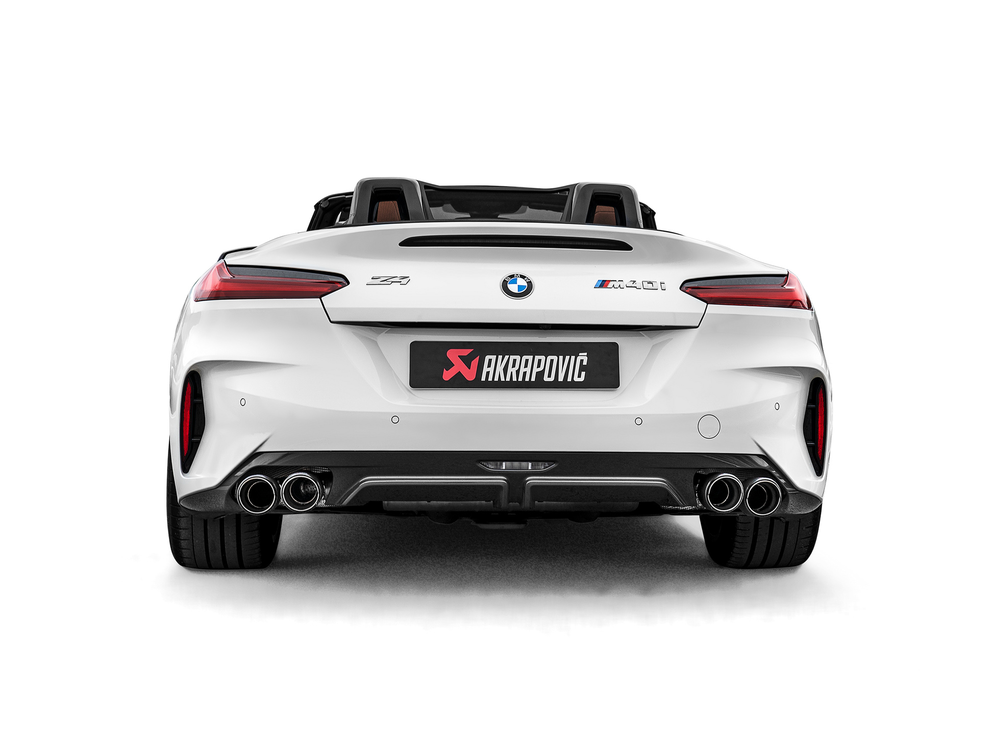 Akrapovic 2019 BMW Z4 M40i (G29) Slip-On Line (Titanium) w/Carbon Fiber Tips