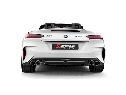 Akrapovic 2019 BMW Z4 M40i (G29) Slip-On Line (Titanium) w/Carbon Fiber Tips