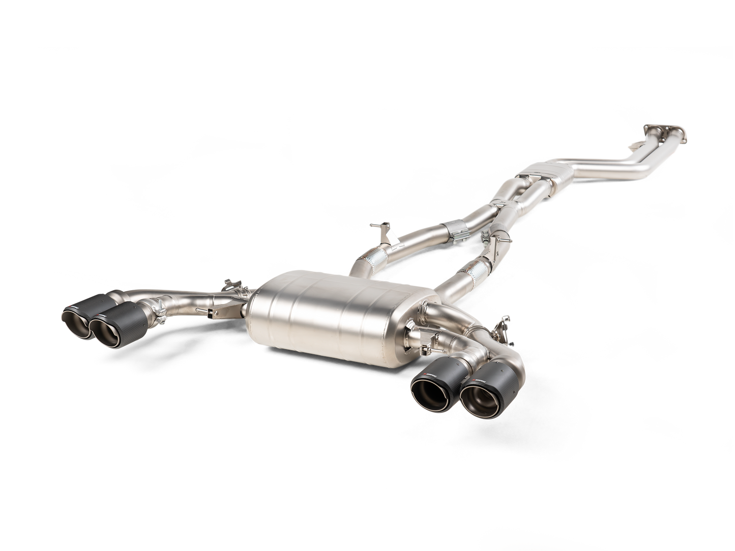Akrapovic 19-20 BMW X3 M/X4 M (F97/F98) Slip-On Line (Titanium) (Req. Tips)