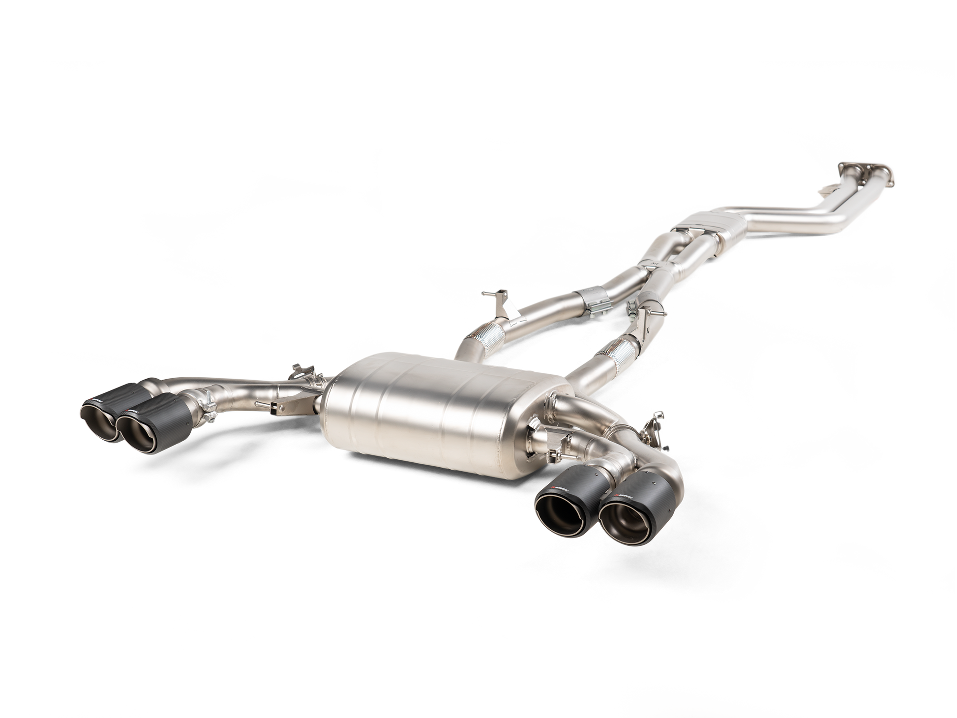 Akrapovic 19-20 BMW X3 M/X4 M (F97/F98) Slip-On Line (Titanium) (Req. Tips)