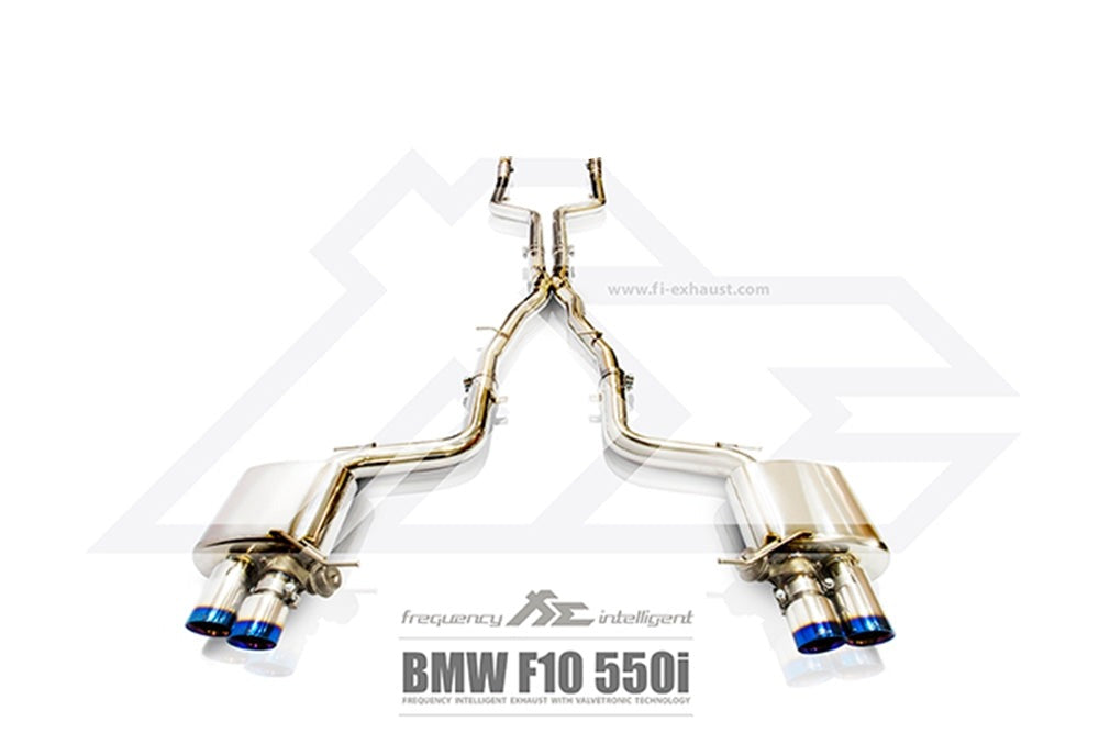 Fi Exhaust Valved Catback Exhaust BMW F10 550i N63