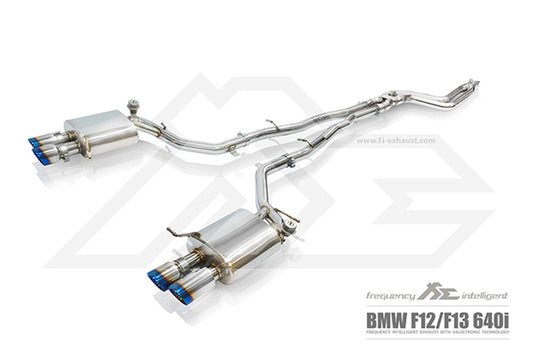 Fi Exhaust Valved Catback Exhaust BMW F12/F13/F06 640i N55