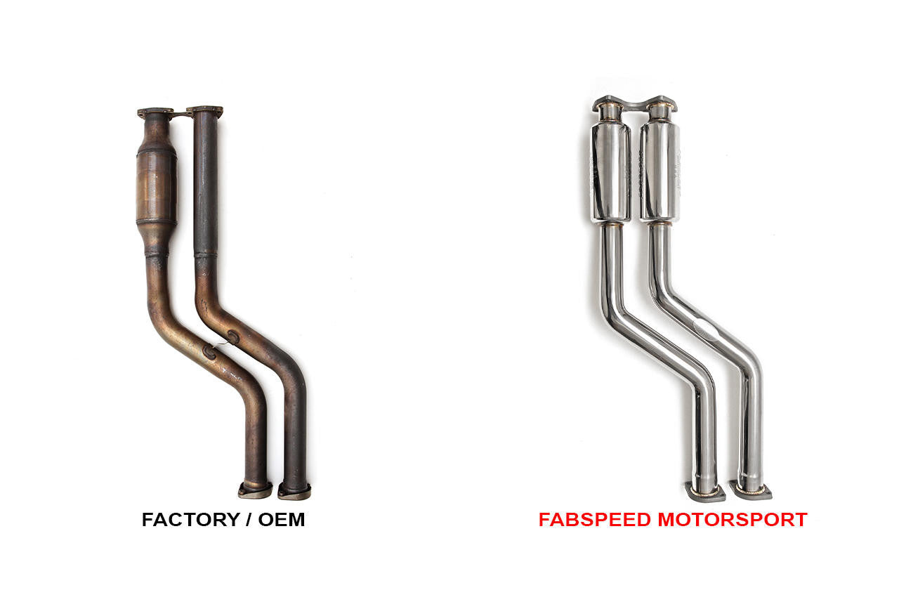 Fabspeed E46 M3 Link Pipes 2000-2006 S54